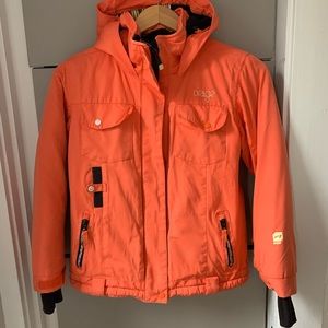 Orage Kids Snow Winter Jacket Coat Orange Size 10